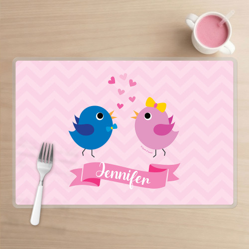 Sweet & Cute Birds Kids Placemat
