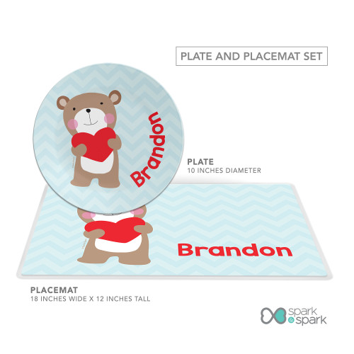 Love Bear Kids Placemat