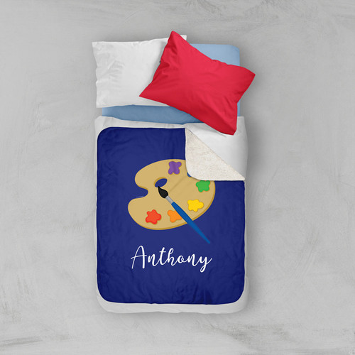 Ready For Art Sherpa Blanket