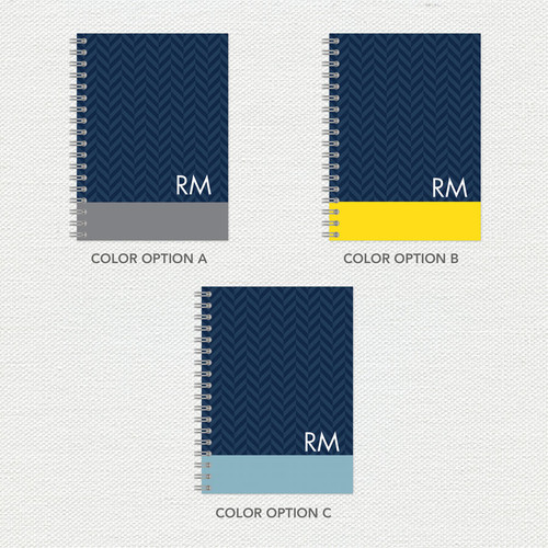 Herringbone Mood Writing Journal