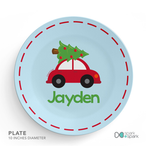 Here Comes The Xmas Tree Kids Placemat