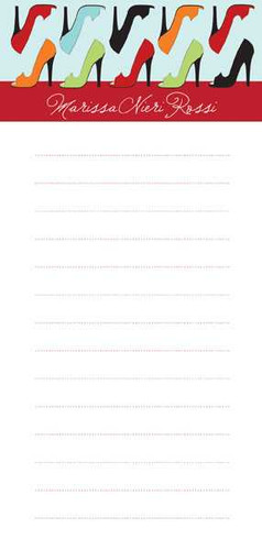 Love For Shoes Personalized List Pad