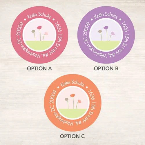 Sweet Field Label Set