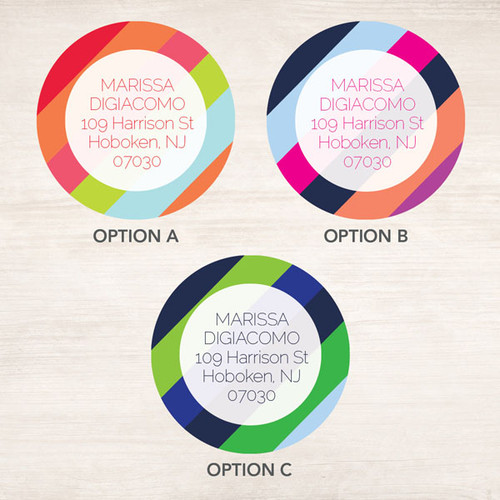 Simply My Initial Label Set