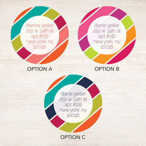 Bold Impressions Label Set