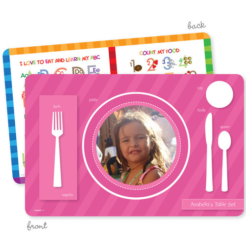 My own girl table set pink