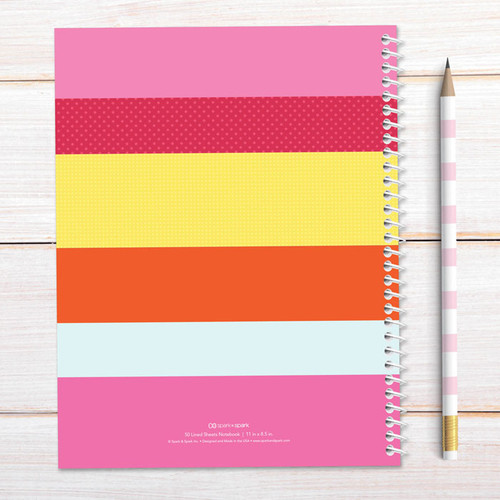 Smiley Butterfly Kids Notebook