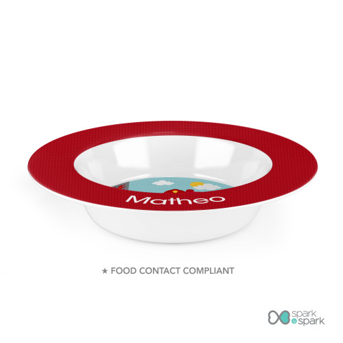Call A Firefighter Kids Plates