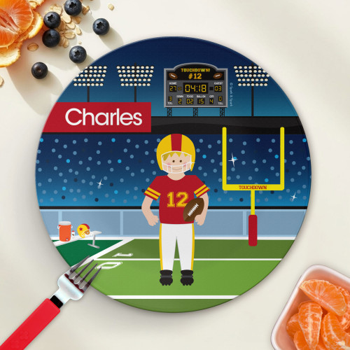 Touchdown Kids Plates