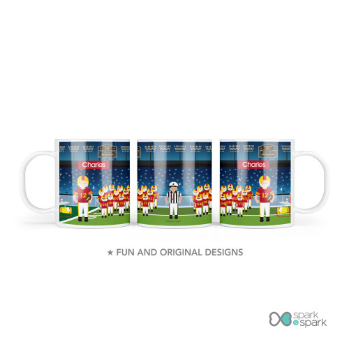Touchdown Kids Plates