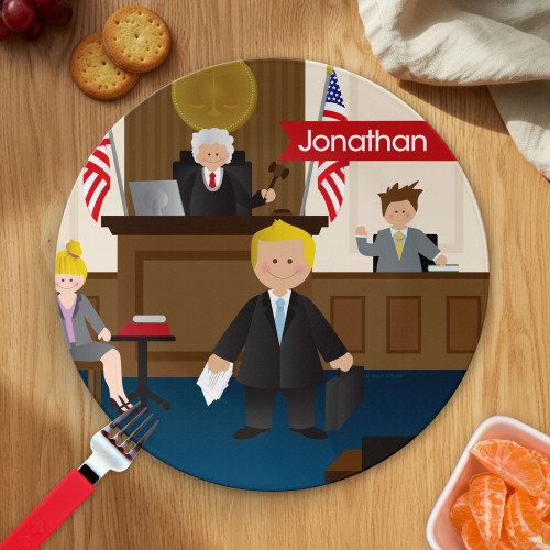 Legally Correct Boy Kids Plate