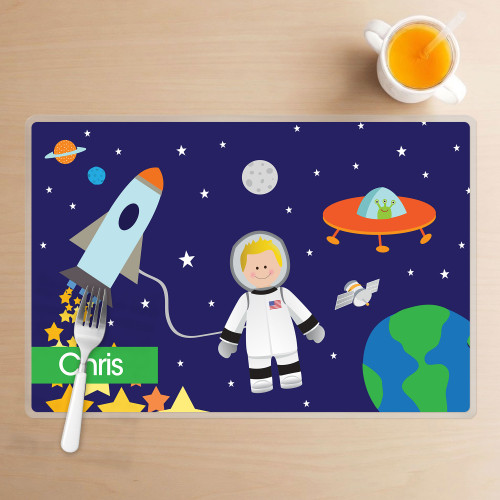 Fly to the Moon Kids Placemat