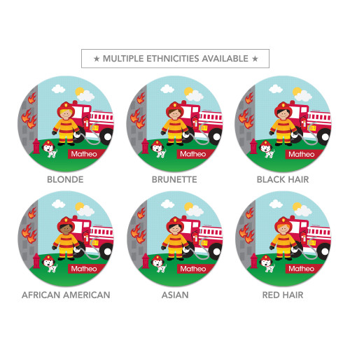 Call a Firefighter Kids Placemat