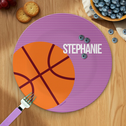Basketball Fan Kids Dinnerware