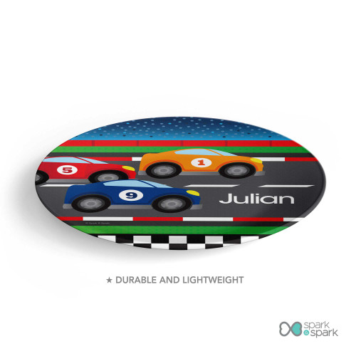 Race To Finish Kids Plates