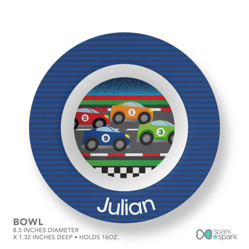 Race To Finish Kids Plates