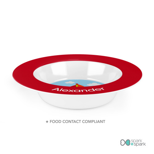 Sailing The Blue Ocean Kids Plates