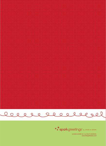 Xmas Loops Christmas Photo Cards