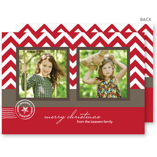 merry christmas card | A Holiday Post Christmas Photo Cards by Spark & Spark