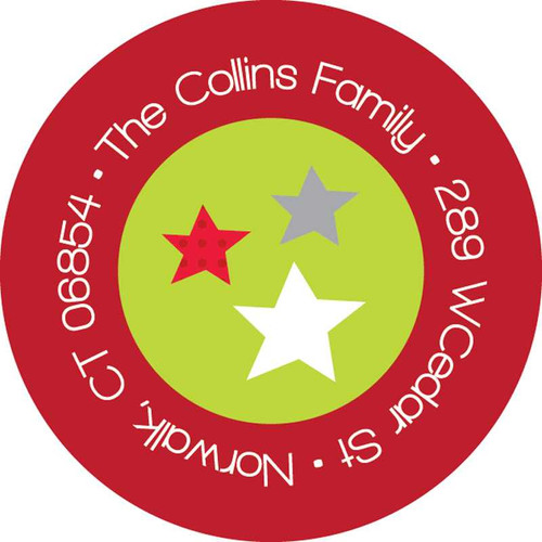 Holiday Cheer Christmas Address Labels