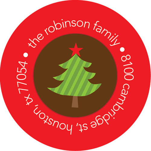 It's Christmas Time Christmas Address Labels