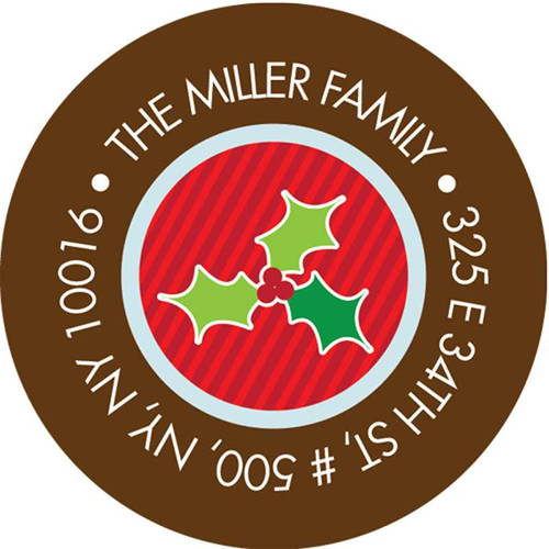 Feliz Navidad Christmas Address Labels