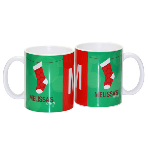 His Fun Xmas stockings Ceramic Mug