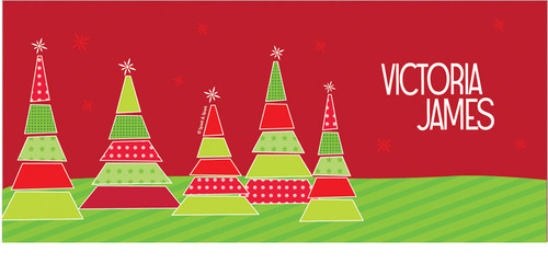 A Field of Xmas Trees Ceramic Mug