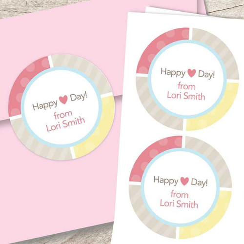 Love Is In The Air Valentine Labels