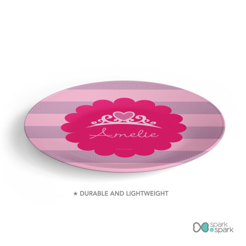 I Am A Pretty Princess Custom Plate for Girls