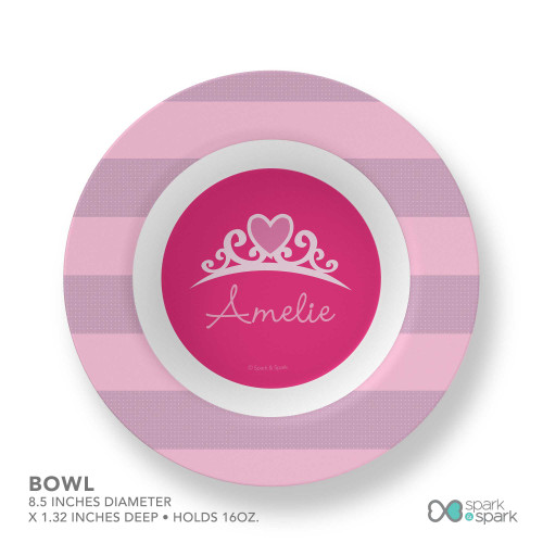I Am A Pretty Princess Custom Plate for Girls