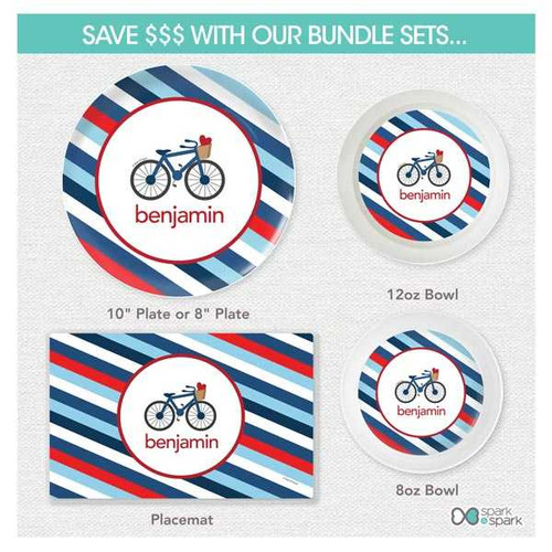 A Lovely Boy Ride Kids Placemat