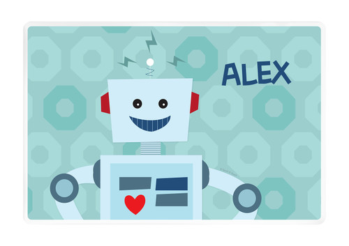 My Own Robot Kids Placemat