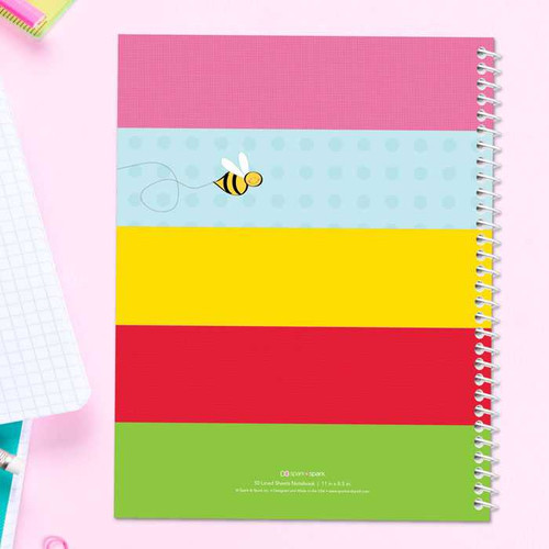 Spring Flowers Kids Notebook