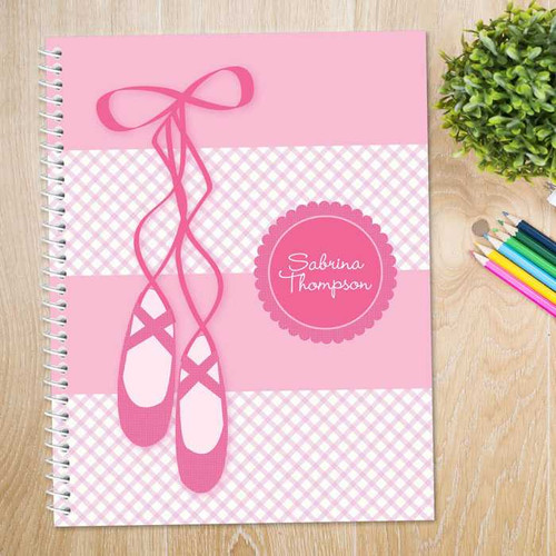 My Ballerina Shoes Kids Notebook