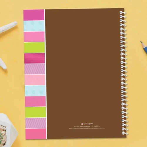 Sweet Lines Kids Notebook