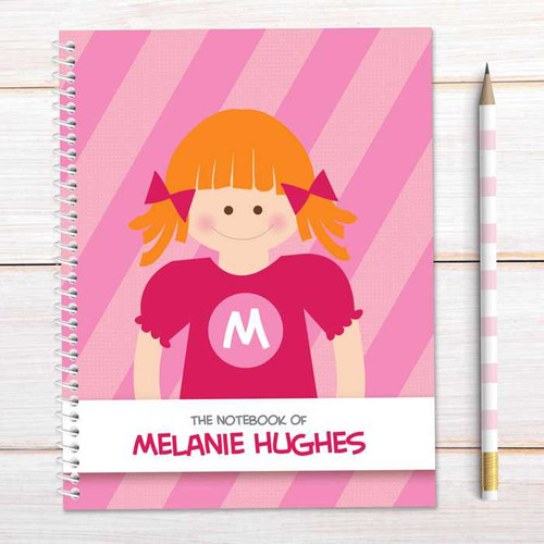 Super Girl Kids Notebook