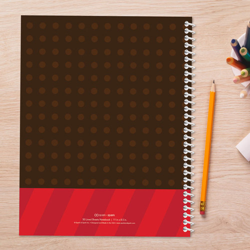 Sweet & Yummy Red Kids Notebook