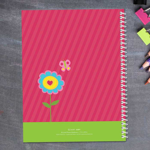 Spring Blooms Kids Notebook