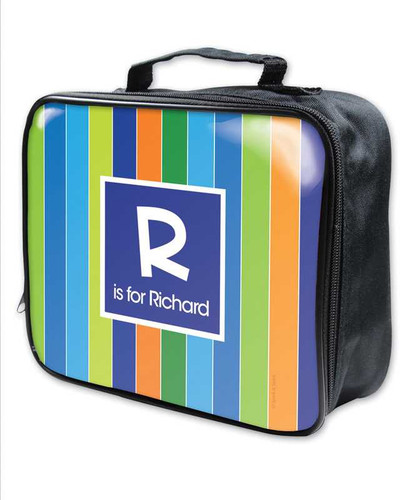 Bold Stripes Boys Soft Lunch Bag