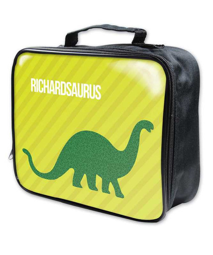 Dino and Me Green Soft Lunch Bag