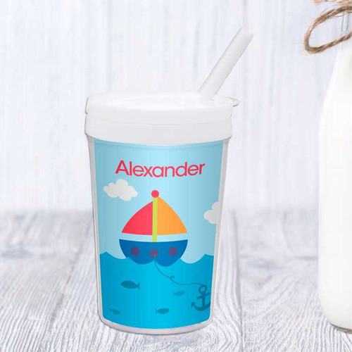 Sailing The Blue Ocean Toddler Cup