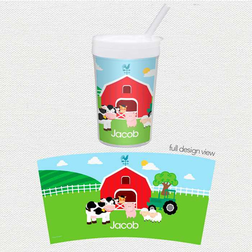 A Day in the Farm Toddler Cup