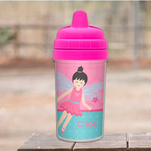 Fairy Girl Personalized Sippy Cups