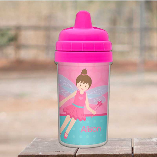 Fairy Girl Personalized Sippy Cups