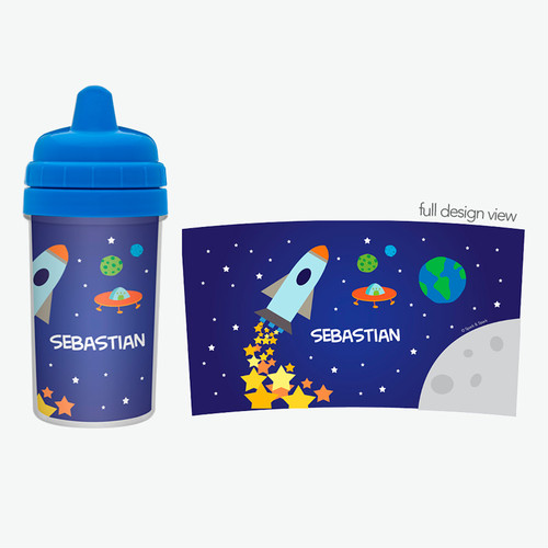 Rocket Launch Sippy Cup for boys
