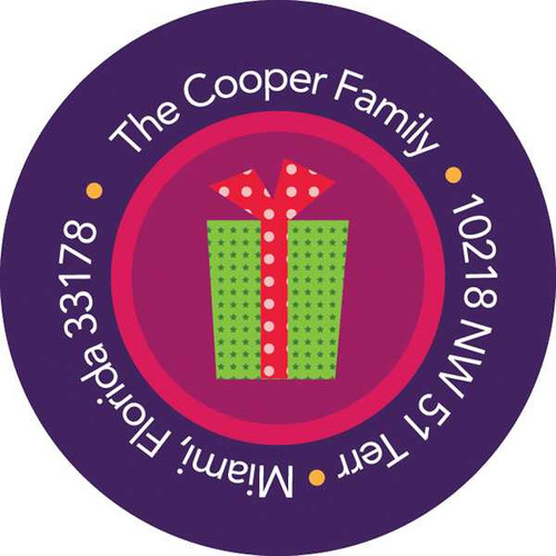 Thousand Of Gifts Christmas Address Labels