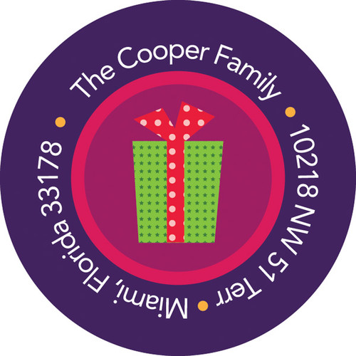 Thousand Of Gifts Christmas Address Labels