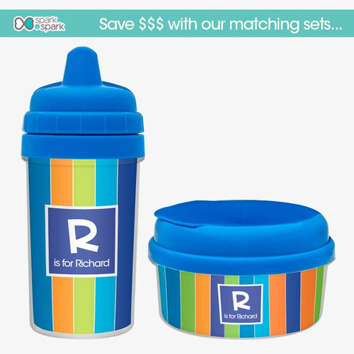 Bold Stripes Boy Sippy Cups