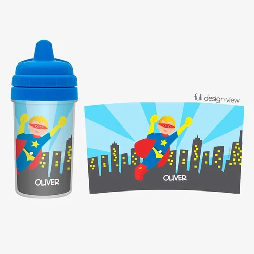 Cool Superhero Best Sippy Cups for Toddlers